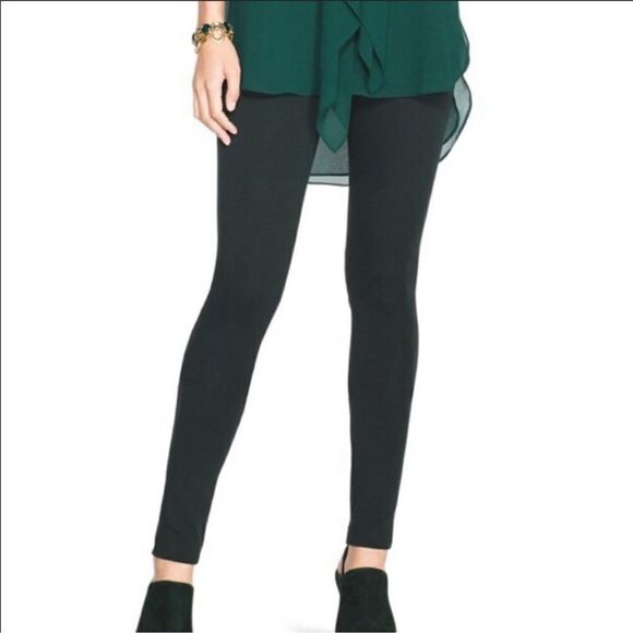 White House Black Market Instantly Slimming Ponte Knit Legging in Green Size XS - Picture 2 of 9